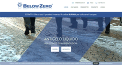 Desktop Screenshot of belowzero.it